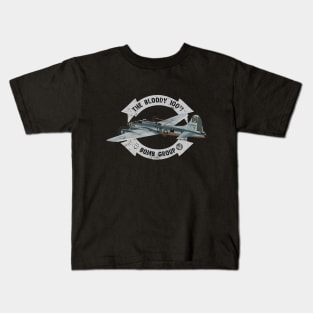 The Bloody 100th Group and B17 Flying Fortress Kids T-Shirt